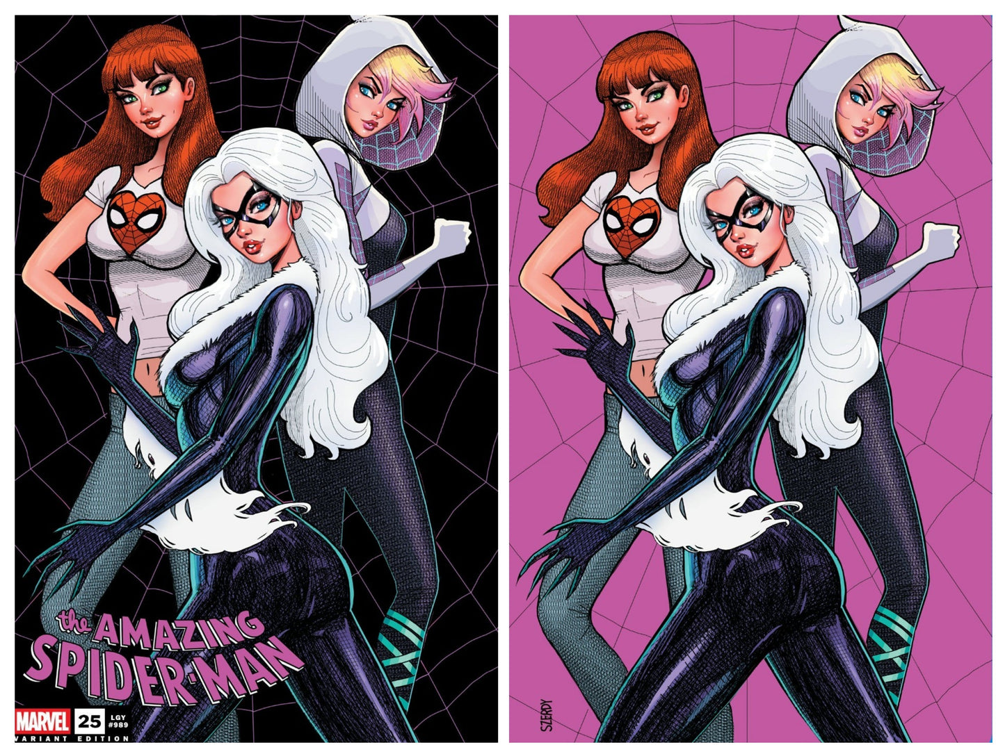 Amazing Spider-Man #25 Alpha Exclusives by Nathan Szerdy Pre-order Trade/virgin variant