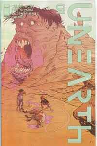 Unearth #1 — Cover B by Kyle Strahm