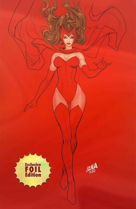 Foil Scarlet Witch #4 Unknown Comics David Nakayama Exclusive Foil Virgin Color Bleed Variant