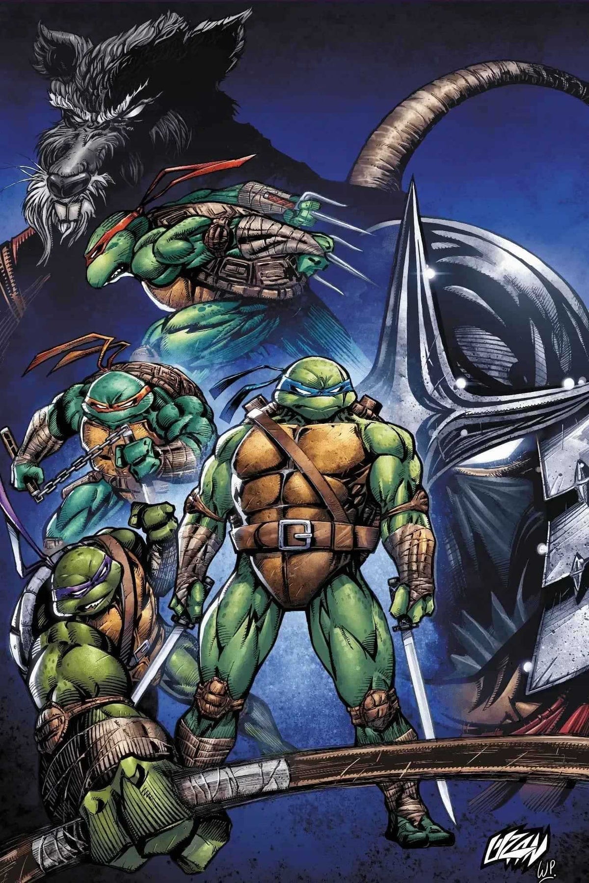 Teenage Mutant Ninja Turtles #7 East Coast Comics Exclusive Franck Uzan Variant - Virgin