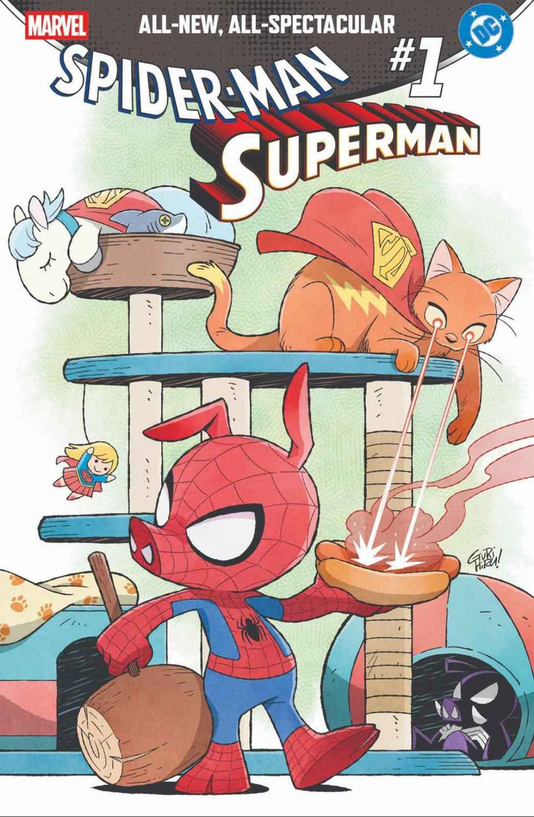 Spider-Man/Superman #1 Gurihiru Exclusive Variant