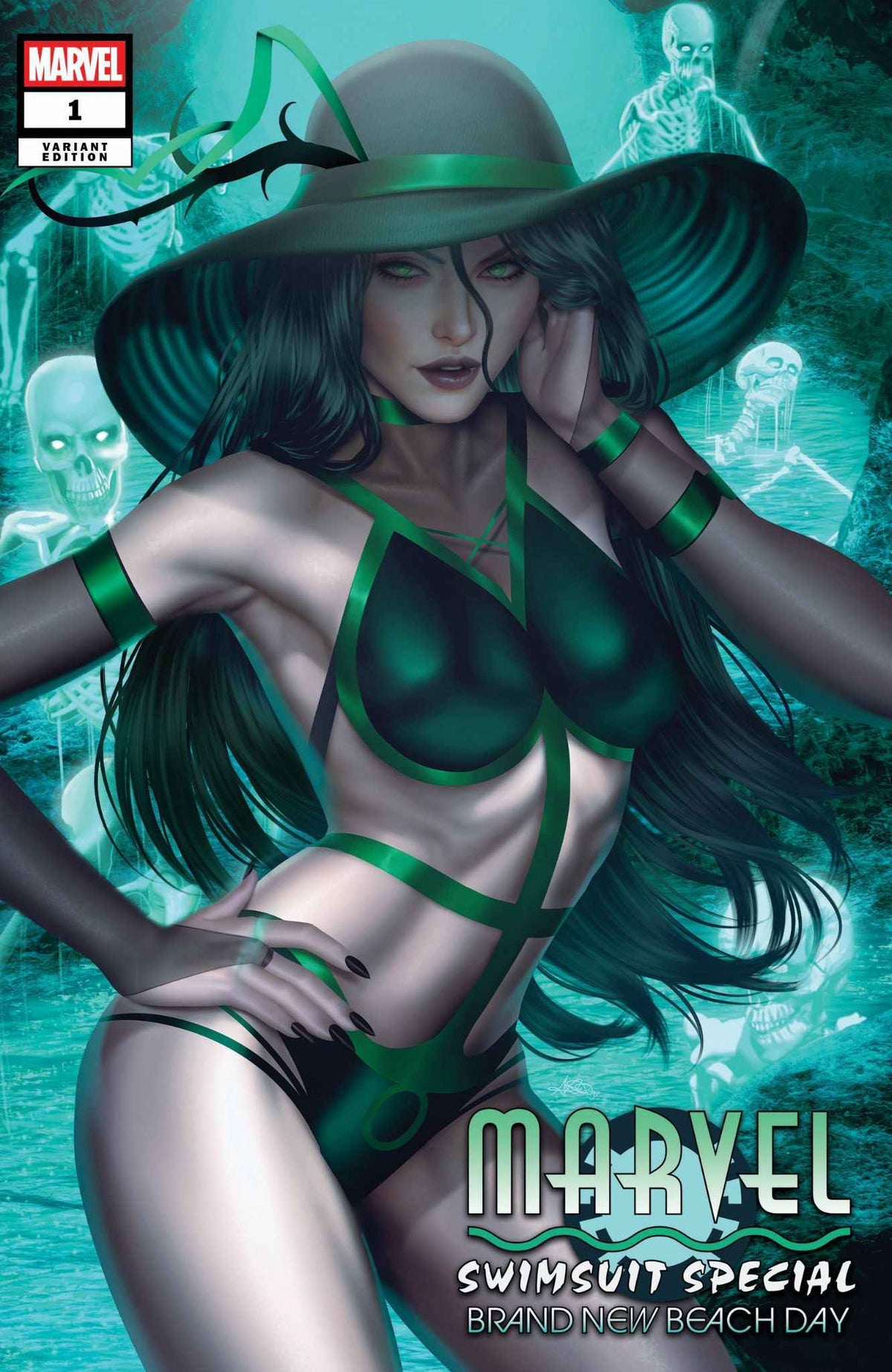 Marvel Swimsuit Special: Brand New Beach Day #1 Ariel Diaz Exclusive Variant