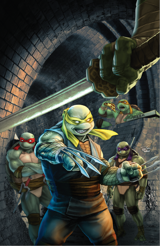 Tmnt Jennika Ii #1 (Of 6) Unknown Comics Ron Leary Exclusive Virgin Variant