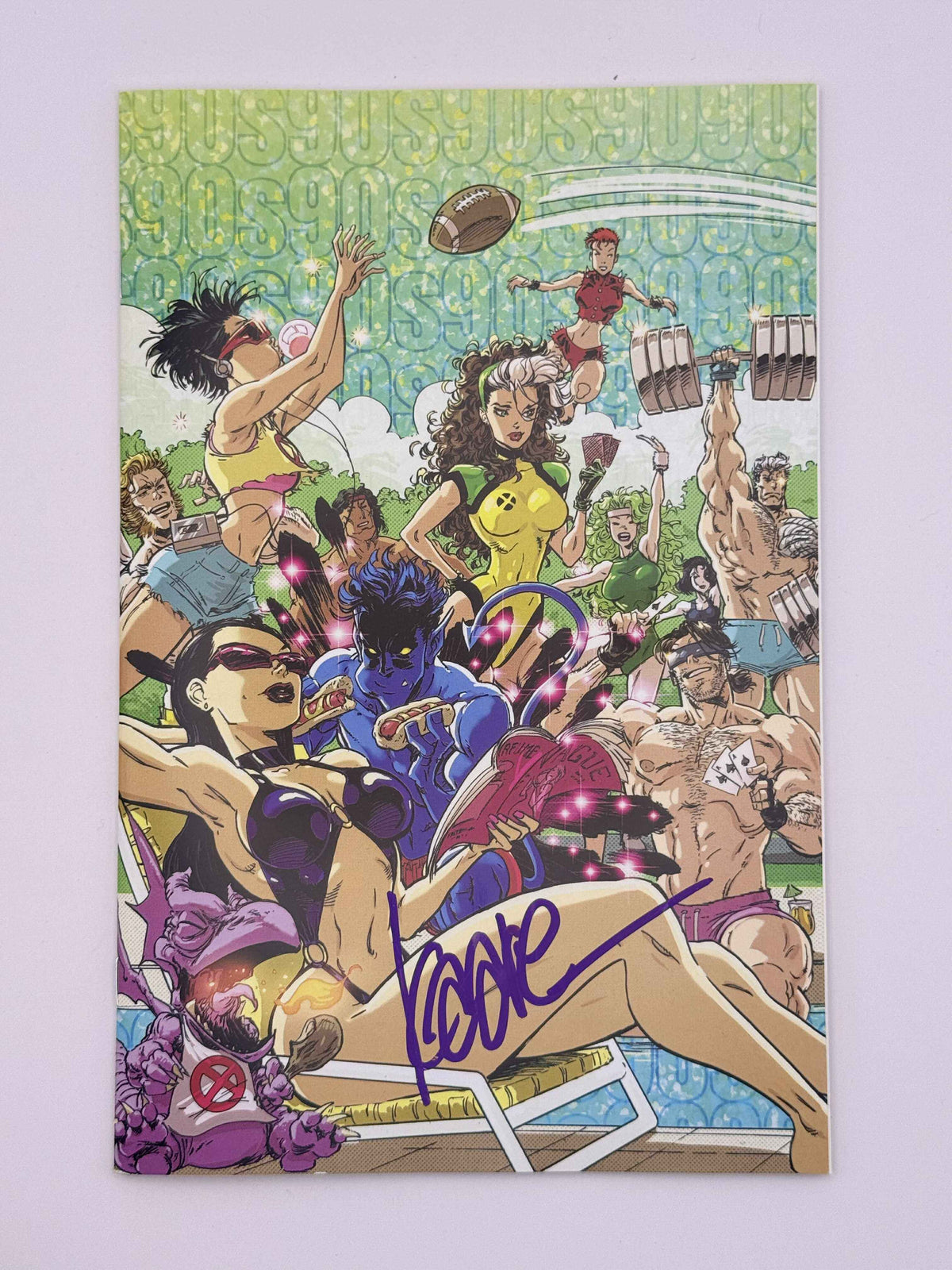 X-Men #35 — Kaare Andrews Virgin Variant — Signed — Unknown Comics