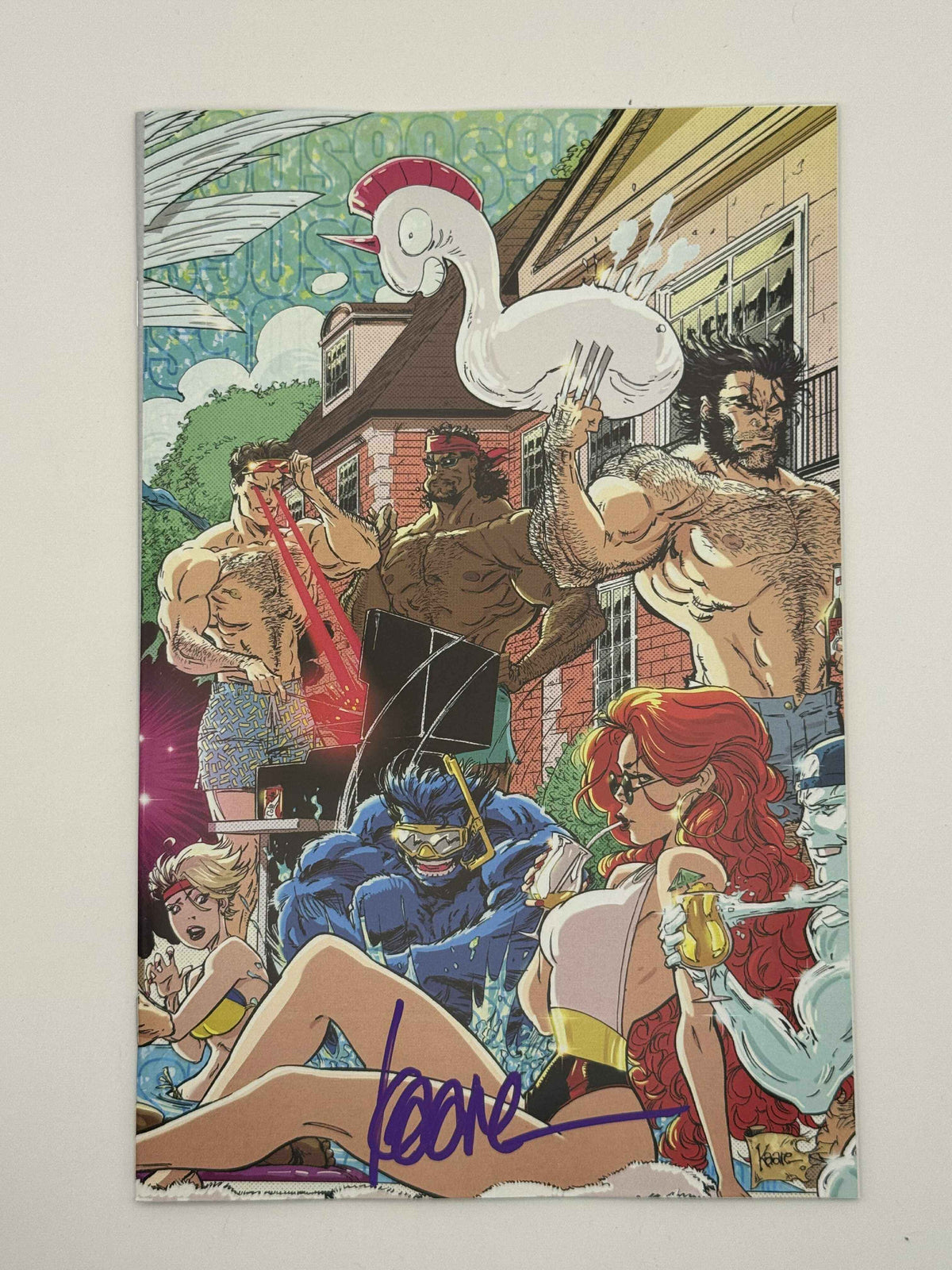 NYX #1 — Kaare Andrews Virgin Variant — Signed — Unknown Comics