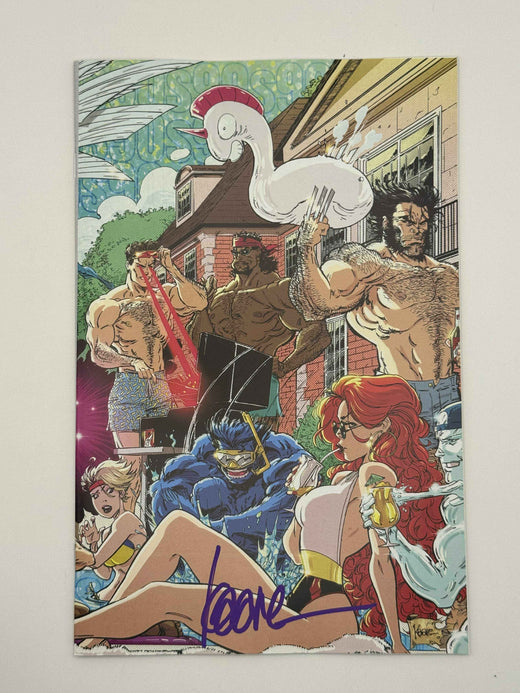 NYX #1 — Kaare Andrews Virgin Variant — Signed — Unknown Comics