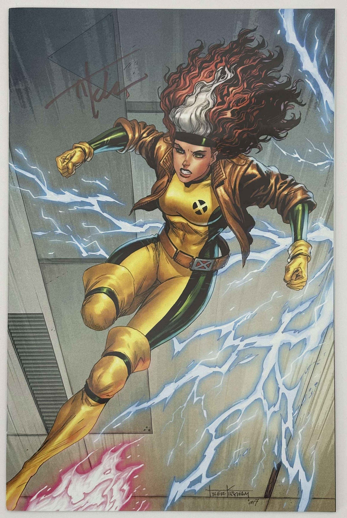 Uncanny X-Men #5 Tyler Kirkham Unknown Comics Exclusive Virgin Variant — Signed by Tyler Kirkham
