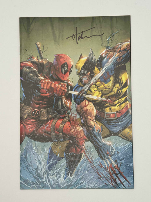 Deadpool & Wolverine WWIII #2 Tyler Kirkham Virgin Variant Unknown — Signed by Tyler Kirkham