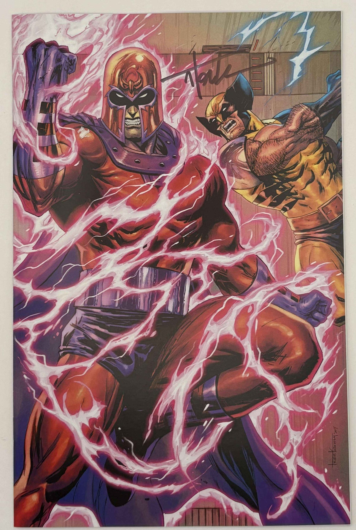 Wolverine #2 — Tyler Kirkham Connecting Virgin Variant — Signed — Unknown Comics